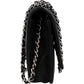 Chanel Camellia Embossed Lambskin Wallet On Chain Crossbody Bag