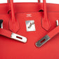 Hermès Rouge Garance Togo Leather Palladium Birkin 30 Handbag