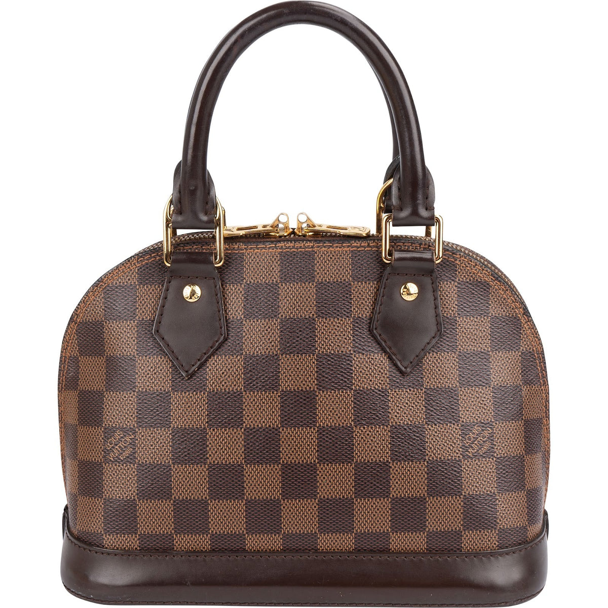 Louis Vuitton Monogram Damier Ebene Canvas Alma BB Handbag