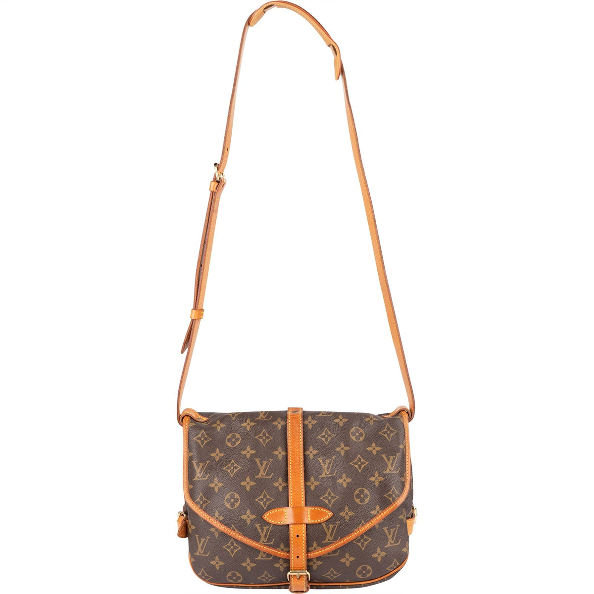Louis Vuitton Monogram Canvas Saumur 30 Crossbody Bag