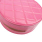 Chanel Iconic Quilted Patent Leather Round Vanity Handbag