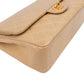 Chanel Quilted Lambskin 24K Gold Double Flap Shoulder Bag