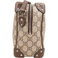 Gucci Monogram GG Supreme Canvas Studded Trunk Crossbody Bag