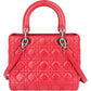 Christian Dior Quilted Leather Lady Dior Handbag