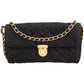 Prada Quilted Tessuto Nylon Chain Single Flap Crossbody Bag