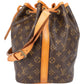 Louis Vuitton Monogram Canvas Sac Noé Petit Shoulder Bag