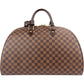 Louis Vuitton Monogram Damier Ebene Ribea GM Weekender Travel Bag