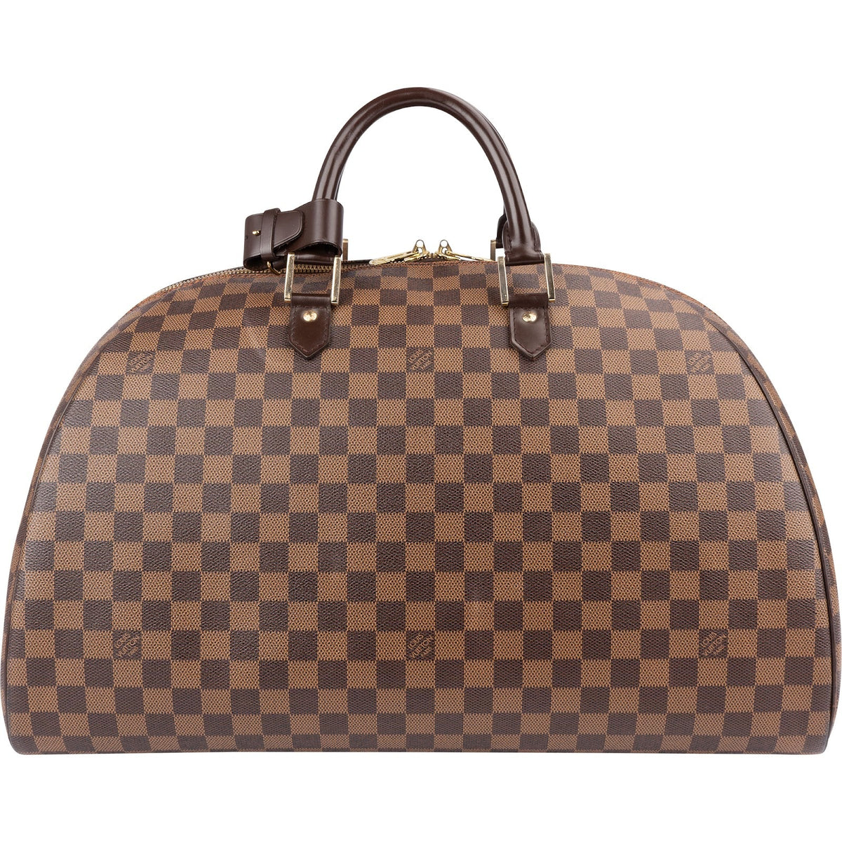Louis Vuitton Monogram Damier Ebene Ribea GM Weekender Travel Bag