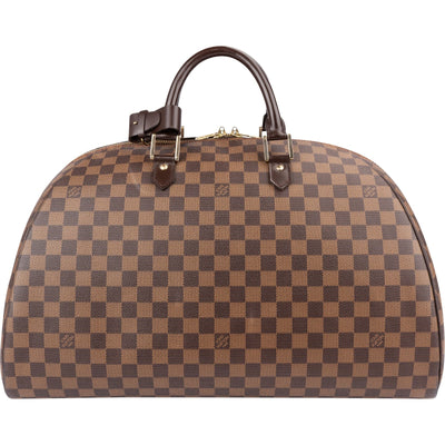 Louis Vuitton Monogram Damier Ebene Ribea GM Weekender Travel Bag