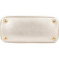 Prada Metallic Saffiano Leather Galleria Small Handbag