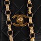 Chanel Quilted Lambskin Tassel Camera 24K Gold Crossbody Bag