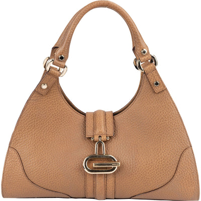Gucci Pebbled Leather Jackie Shoulder Bag