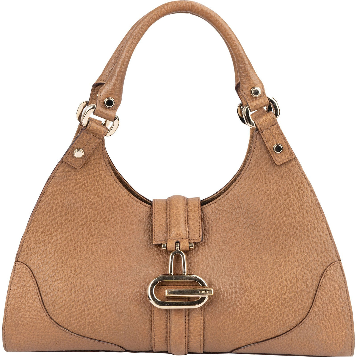 Gucci Pebbled Leather Jackie Shoulder Bag