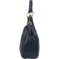 Prada Navy Calf Leather Vitello Daino Shoulder Bag
