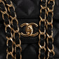 Chanel Quilted Caviar Leather Jumbo Double Flap Shoulder Bag