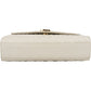 Saint Laurent Quilted Grain de Poudre Leather Small Envelope Crossbody Bag