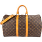 Louis Vuitton Monogram Canvas Keepall 45 Bandoulière Travel Bag