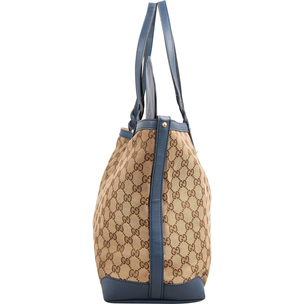 Gucci Monogram GG Canvas Tote Shoulder Bag