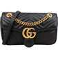Gucci Chevron Leather GG Marmont Camera Crossbody Bag