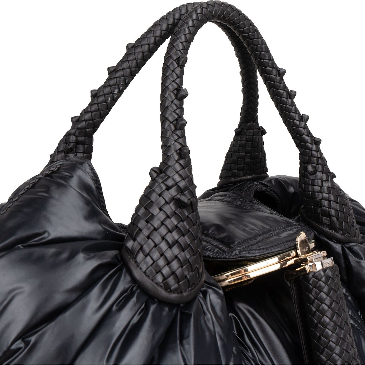 Fendi x Moncler Nylon Spy Hobo Handbag