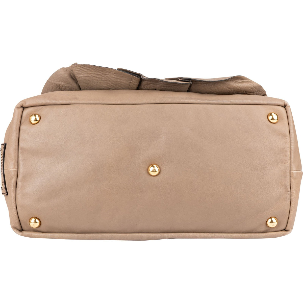 Valentino Garavani Leather Rose Large Tote Shoulder Bag