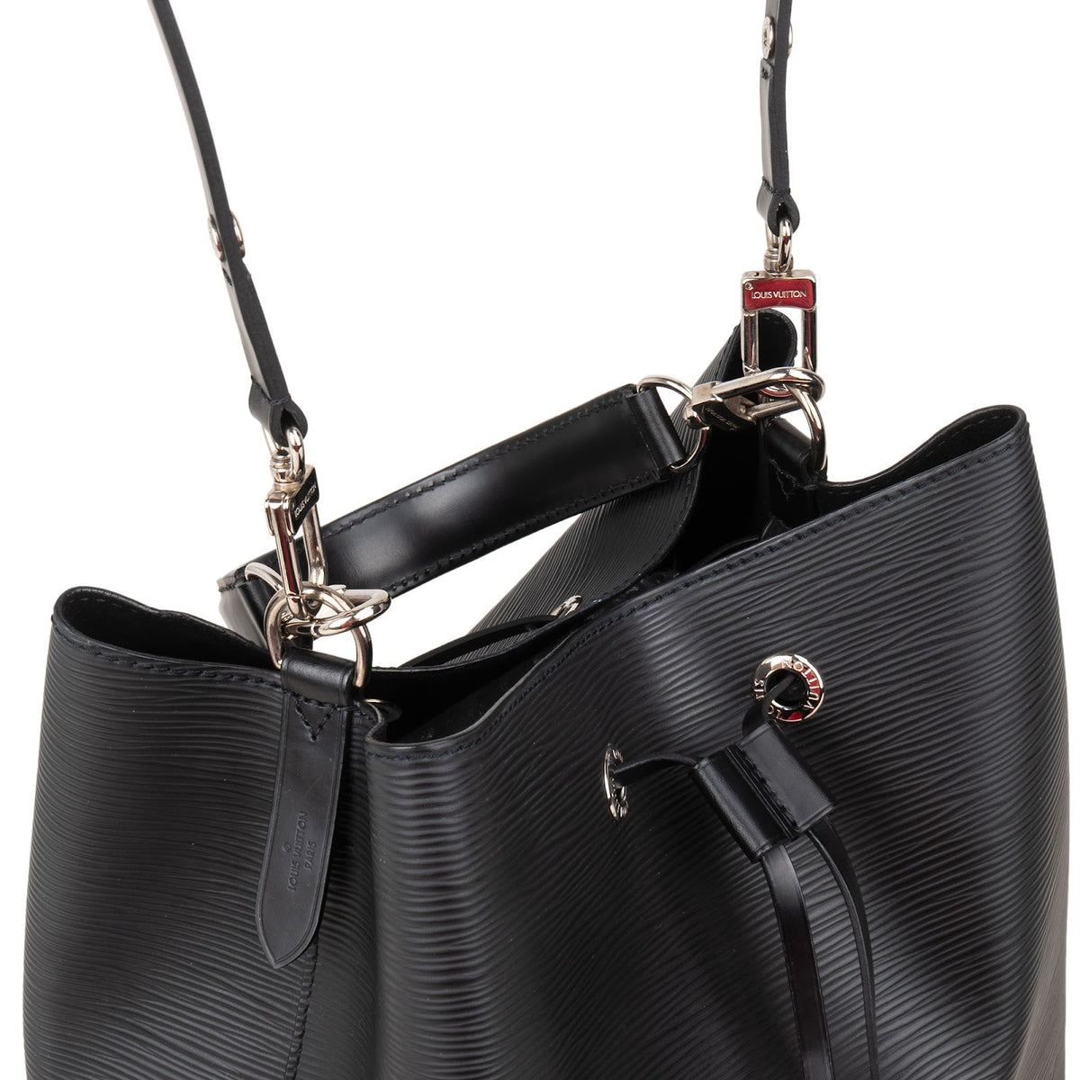Louis Vuitton NéoNoé MM aus schwarzem Epi-Leder – Ansicht 9
