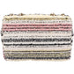 Chanel Sequin Multicolor Striped Small Single Flap Crossbody Bag