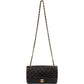 Chanel Soft Quilted Lambskin 24K Gold Medium Single Flap Crossbody Bag