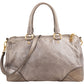 Prada Vitello Shine Leather Bauletto Satchel Handbag
