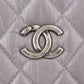 Chanel Quilted Glazed Calfskin Modern Chain Tote Shoulder Bag