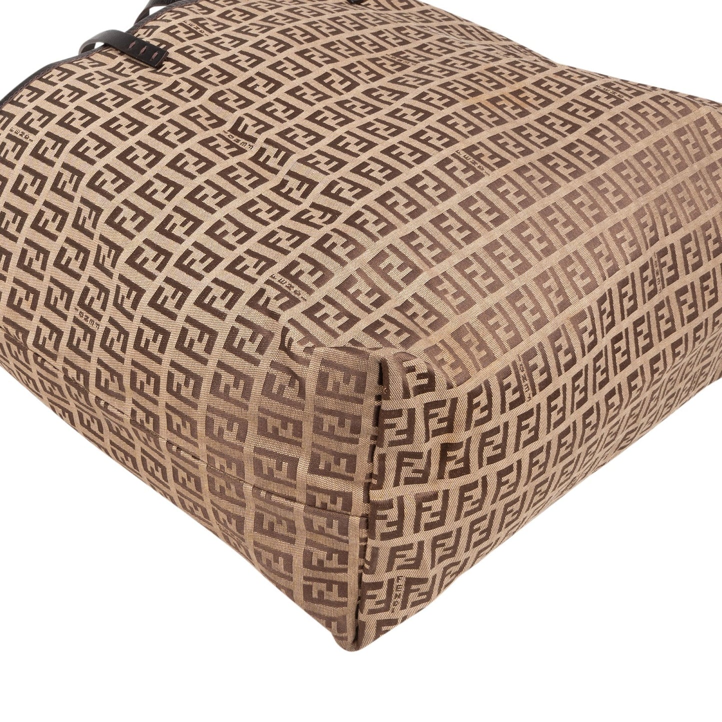 Fendi Monogram FF Nylon Tote Shopper Handbag