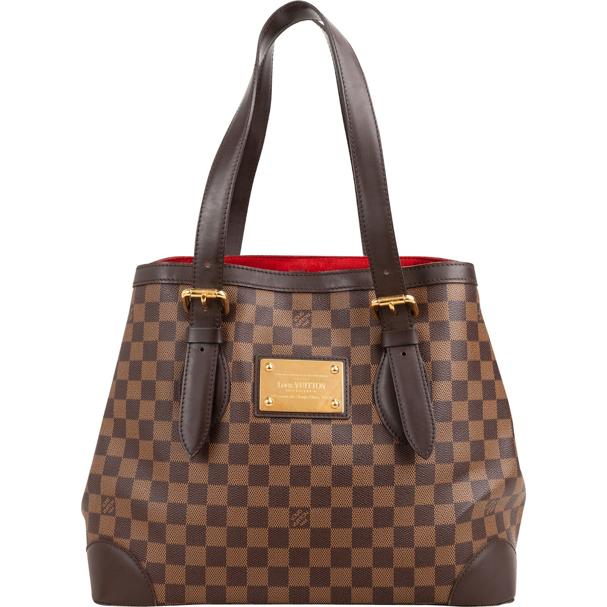 Louis Vuitton Monogram Damier Ebene Hamstead GM Shoulder Bag