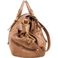 Miu Miu Brown Leather Vitello Lux Bow Shoulder Bag