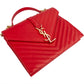 Yves Saint Laurent Quilted Calfskin Envelope Shoulder Bag