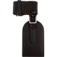 Louis Vuitton Noir Leather Luggage Tag Set (T.H)
