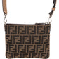 Fendi Monogram Zucca Canvas Camera Crossbody Bag