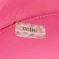 Chanel Iconic Quilted Patent Leather Round Vanity Handbag