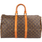 Louis Vuitton Monogram Canvas Keepall 45 Travel Bag