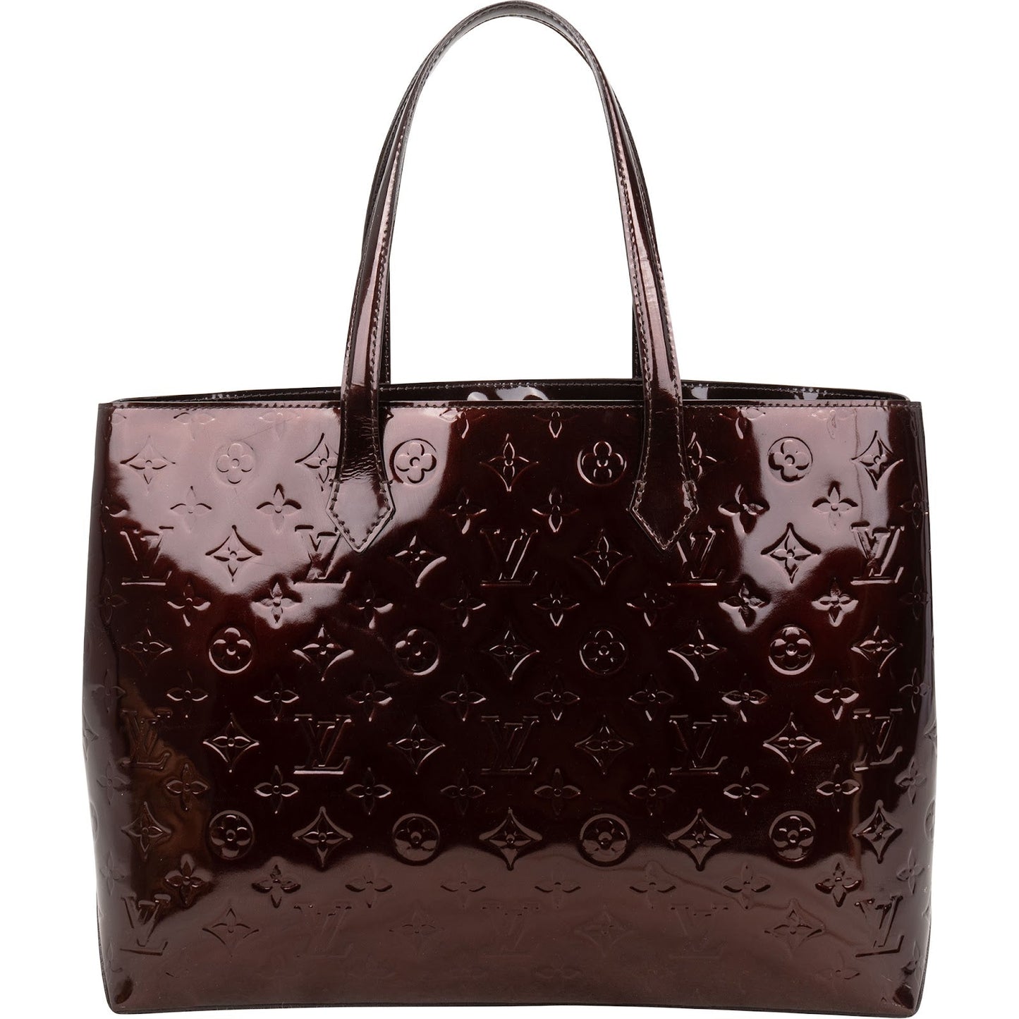 Louis Vuitton Monogram Vernis Wilshire MM Handbag