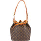 Louis Vuitton Monogram Canvas Sac Noé Petit Shoulder Bag