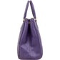 Prada Purple Saffiano Leather Galleria Handbag