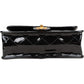 Chanel Quilted Patent Leather Top Handle Handbag