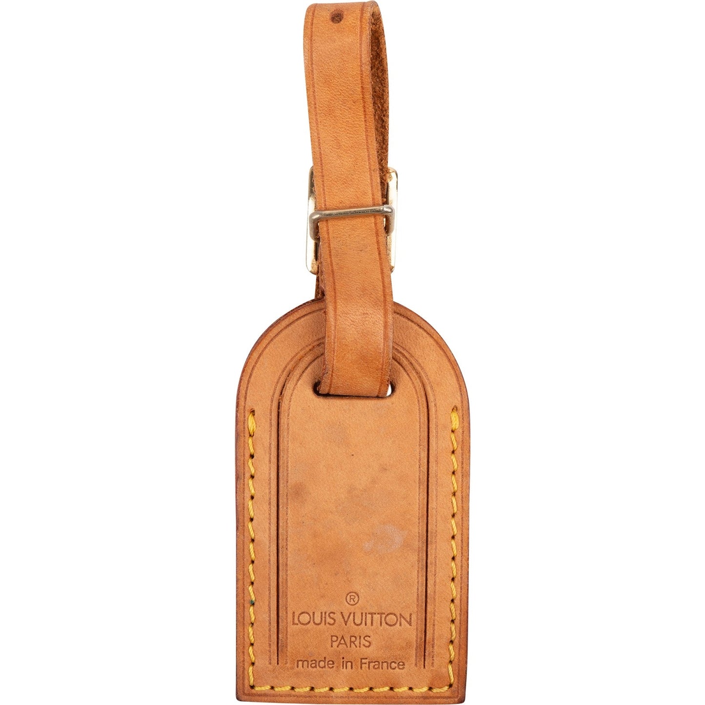 Louis Vuitton Vachetta Leather Luggage Tag