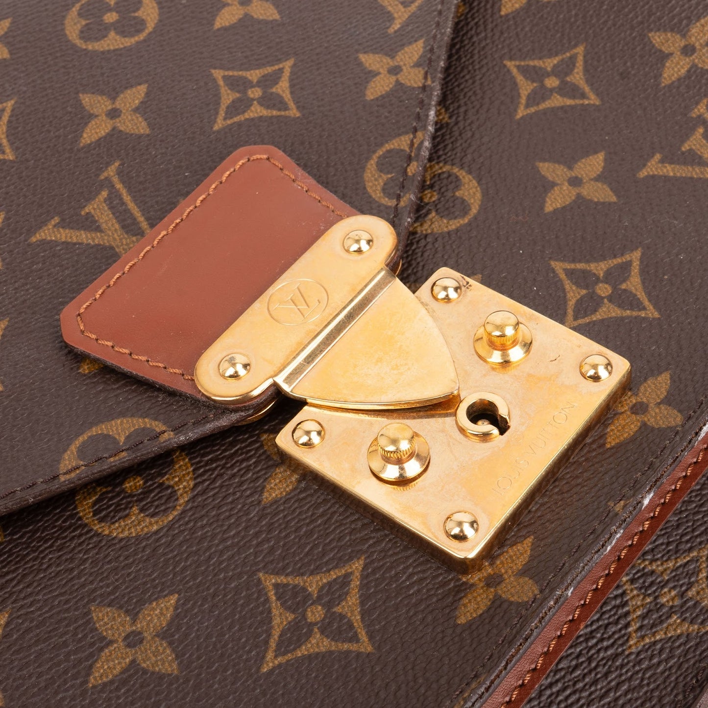 Louis Vuitton Monogram Canvas Monceau Handbag