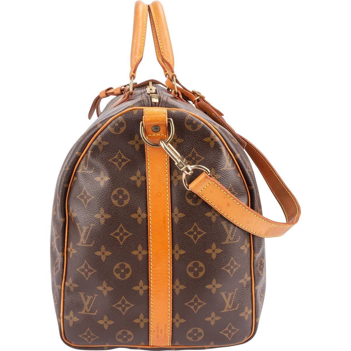 Louis Vuitton Monogram Canvas Keepall 50 Bandoulière Travel Bag