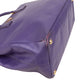 Prada Purple Saffiano Leather Galleria Handbag