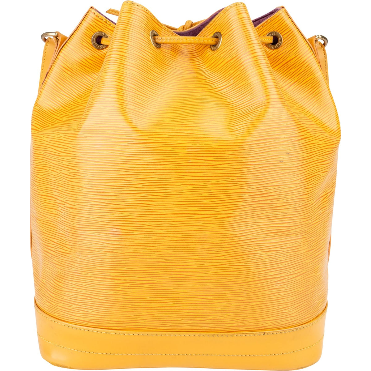 Louis Vuitton Yellow Epi Leather Sac Noé Grande Shoulder Bag
