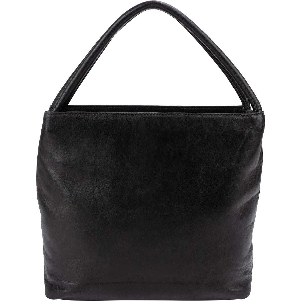 Prada Black Nappa Leather Triangle Tote Handbag