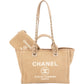Chanel Canvas Small Deauville Tote Handbag