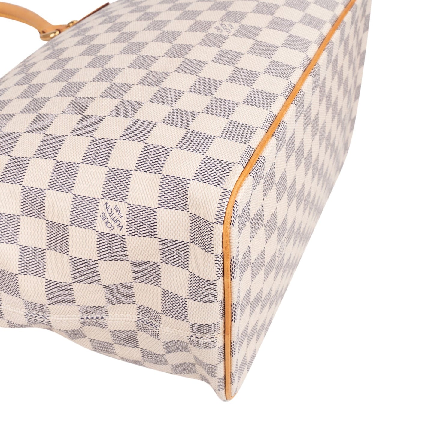 Louis Vuitton Monogram Damier Azur Canvas Saleya MM Shoulder Bag